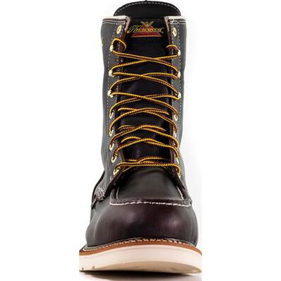 Thorogood 1957 Series Wedge Men's 8-inch Steel Toe Electrical Hazard Waterproof Work Boots, , large