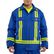 Abrigo tradicional Carhartt de tejido de lona resistente a las llamas con franjas reflectantes., , large