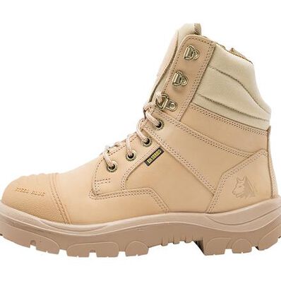 Steel Blue Southern Cross Zip Men's 6 inch Steel Toe Electrical Hazard Work Boot, , large
