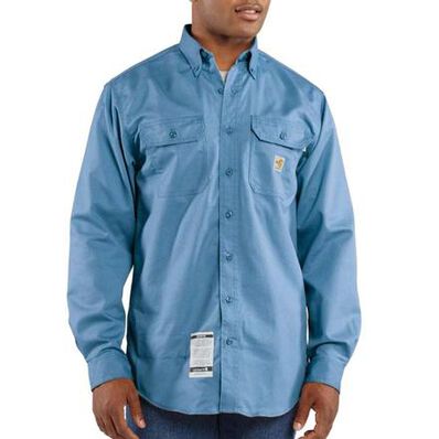 Camisa de sarga resistente a las llamas Carhartt, , large