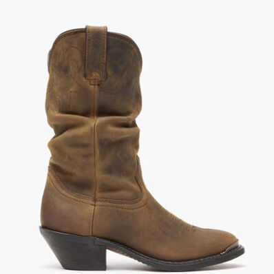 Bota vaquera holgada en color bronceado para damas Crush by Durango, , large