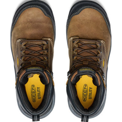 KEEN Utility® Evanston Women's Internal Met Carbon Toe Electrical Hazard Waterproof Work Boot, , large