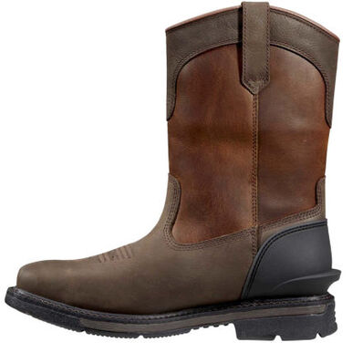 Carhartt Montana Men's 11-inch Steel Toe Electrical Hazard Waterproof Pull-On Work Boot, , large