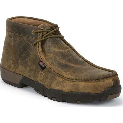 Justin Work Cappie Steel Toe Work Chukka, , large