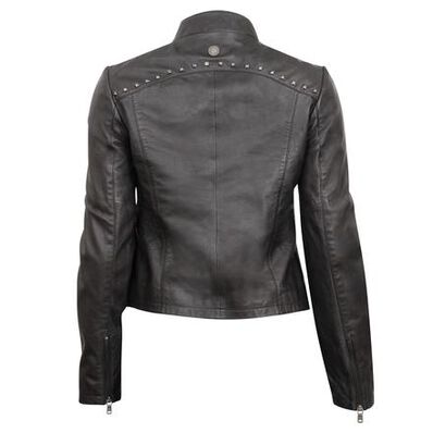 Chaqueta Belle Starr para mujeres Durango Leather Company con tachas, , large