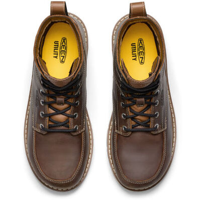 KEEN Utility San Jose 90 Men's 6 inch Aluminum Toe Electrical Hazard Waterproof Work Boots, , large