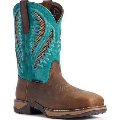 Ariat Anthem VentTEK Women's Composite Toe Electrical Hazard Western Work Boot, , large
