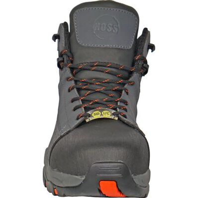 HOSS Chaser SD Men's Composite Toe Static Dissipative Non-metallic Work Hiker, , large