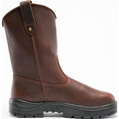 Steel Blue Heeler Men's 10 inch Steel Toe Electrical Hazard Work Wellington, , large