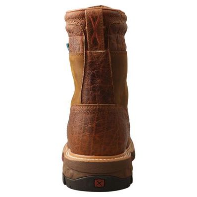 Twisted X CellStretch Men's 8-Inch Alloy Toe Electrical Hazard Waterproof Work Boot, , large
