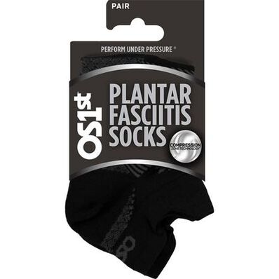 OS1st FS4 Unisex Plantar Fasciitis No Show Socks, , large