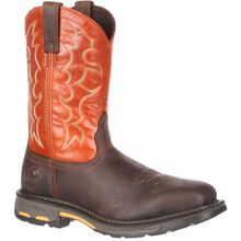 Bota vaquera con punta de acero cuadrada ancha de Ariat WorkHog