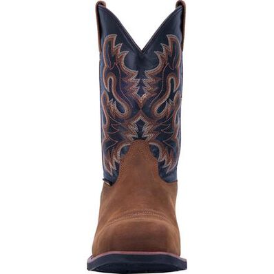 Laredo Rockwell Men's 11-inch Steel Toe Electrical Hazard Waterproof Western Pull-On Work Boot, , large