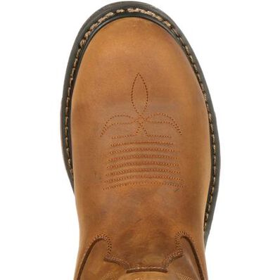 Botas vaqueras Rocky Original Ride Branson impermeables con punta de acero, , large
