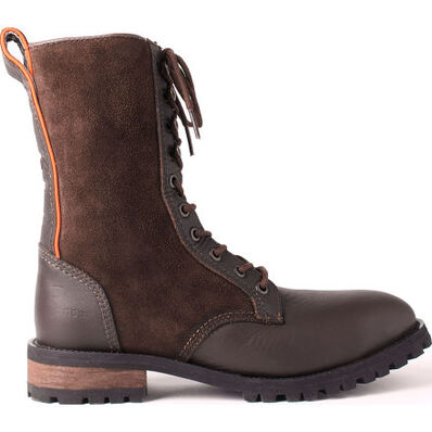 Juno Jones Serpentine Women's 8-inch Steel Toe Puncture-Resisting Zipper Work Boot, , large