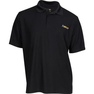 Camiseta polo de manga corta con el logotipo de Rocky, , large