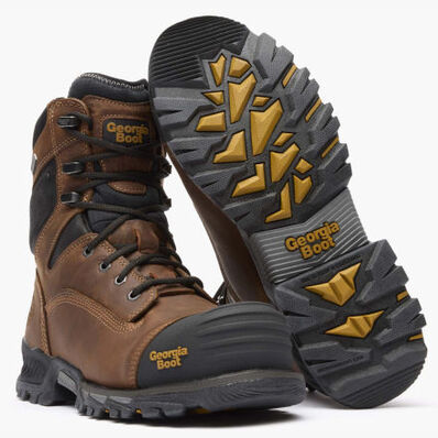 Georgia Boot Rumbler 8inch Composite Toe Waterproof Work Boot, , large