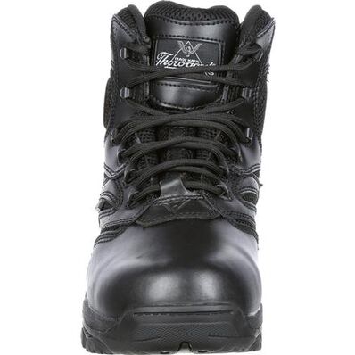 Bota con punta de material compuesto de Thorogood compuesto impermeable con cremallera lateral, , large