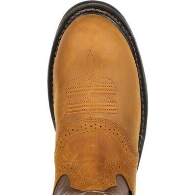 Bota de trabajo Ariat WorkHog pull-on H2O con punta de material compuesto impermeable, , large