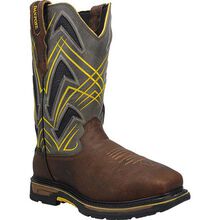 Dan Post Cyclone Men's 12-inch Internal Metatarsal Composite Toe Electrical Hazard Waterproof Western Work Boot