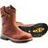 Terra Patton Men's 10-inch CSA Aluminum Toe Puncture-Resisting Waterproof Pull-on Work Boot, , large