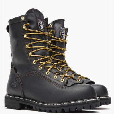 Bota de trabajo térmica Georgia con cordones hasta la punta, , large