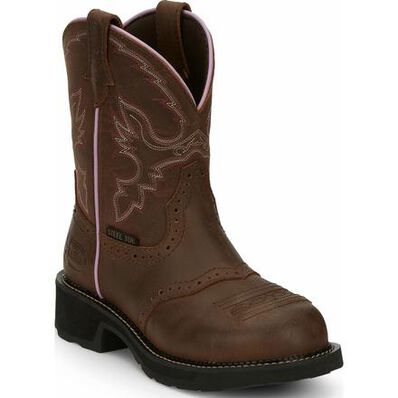 Justin Work Women's Steel Toe Western Work Boot, , large