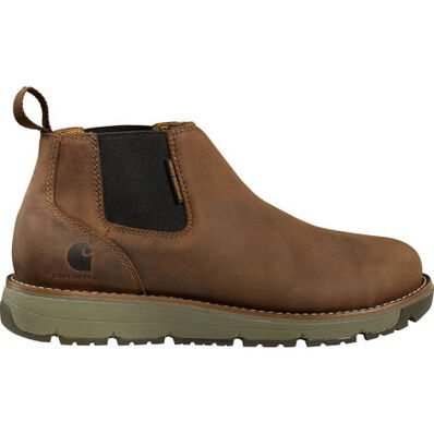 Carhartt Millbrook Romeo Men's 5-inch Steel Moc Toe Electrical Hazard Pull-On Work Boot, , large