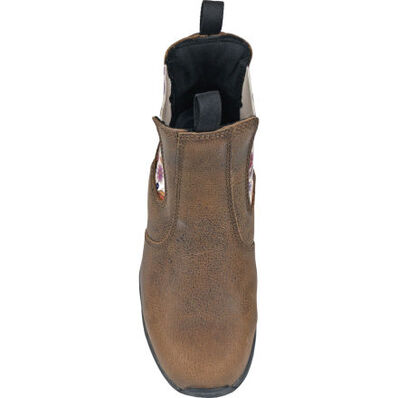 Moxie Trades Angel Women's Composite Toe Electrical Hazard Chelsea Pull-On Work Boot, , large