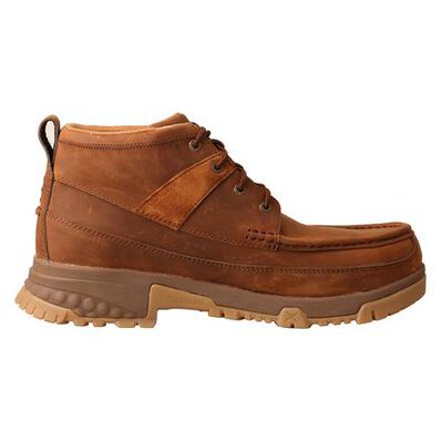 Twisted X CellStretch Men's 4-Inch Moc Composite Toe Electrical Hazard Work Boot, , large
