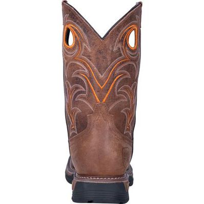 Dan Post Storms Eye Men's 11-inch Composite Toe Electrical Hazard Waterproof Western Work Pull-On Boot, , large