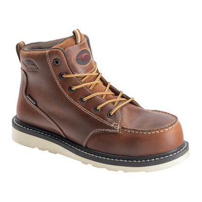 Avenger Wedge Men's Moc Carbon Nano Toe Electrical Hazard Waterproof Work Boot, , large