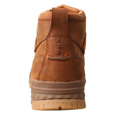 Twisted X CellStretch Men's 4-Inch Moc Composite Toe Electrical Hazard Work Boot, , large
