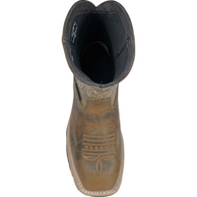 HOSS Brisbee Men's 11-inch Composite Toe Electrical Hazard Waterproof Western Work Boot, , large