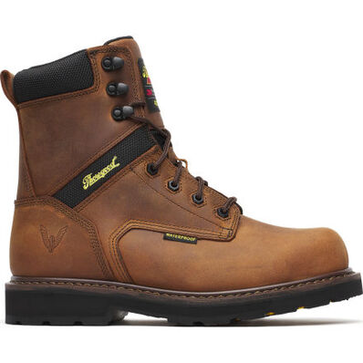 Thorogood Jobsite Men's 8-inch Composite Toe 400G Insulated Waterproof Work Boot, , large