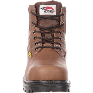 Bota de trabajo con punta de acero con protección del metatarso interno Avenger, , large