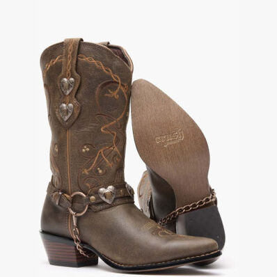 Botas negras para dama estilo Heartbreaker de Crush by Durango, , large