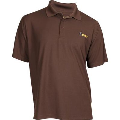 Camiseta polo de manga corta con el logotipo de Rocky, , large