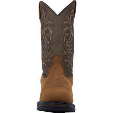 Laredo Hammer Men's Steel Toe Electrical Hazard Waterproof Western Pull-on Work Boot, , large