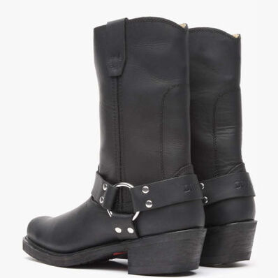Bota vaquera con arnés negra de Durango, , large