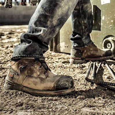 Bota de trabajo impermeable y térmicas con punta de acero Timberland PRO Boondock, , large