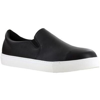 Mellow Walk Owen Men's CSA-Approved Steel Toe Static-Dissipative Slip-On Work Shoe, , large