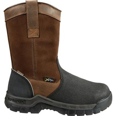 Carhartt Men's Composite Toe Internal Metatarsal Waterproof Pull-On Work Boot, , large