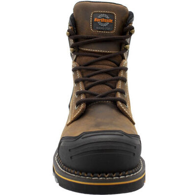 Northside Work Akron Men's 6-inch Nano Toe Electrical Hazard Waterproof Work Boot, , large