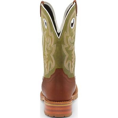 Justin Work Marshal Men's 11 inch Steel Toe Electrical Hazard Waterproof Pull-on Western Work Boot, , large