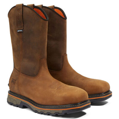 Timberland PRO True Grit Men's 10-inch Composite Toe Waterproof Pull-On Work Boot, , large