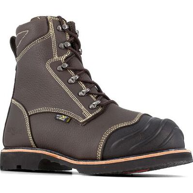 Iron Age Forgefighter Men's 10-Inch Composite Toe Internal Metatarsal Smelter Boot, , large
