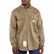 Carhartt Lightweight Flame-Resistant Twill Shirt, KHAKI, large