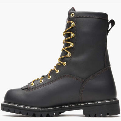 Bota de trabajo térmica Georgia con cordones hasta la punta, , large