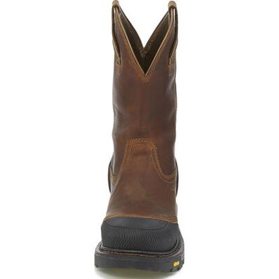 Justin Original Workboots Warhawk Men's 11 inch Composite Toe Electrical Hazard Waterproof Pull-on Work Boot, , large